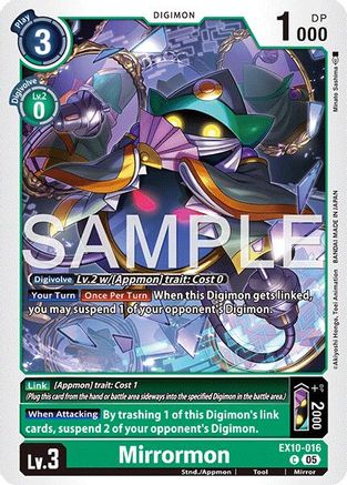 Mirrormon (EX10-016) - [Sinister Order] - Trinity Hobby