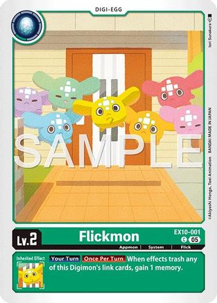 Flickmon (EX10-001) - [Sinister Order] - Trinity Hobby