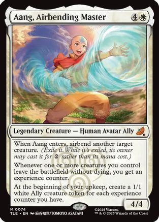 Aang, Airbending Master  (TLE-074) - [Avatar: The Last Airbender: Eternal-Legal] - Trinity Hobby