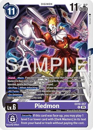 Piedmon (EX10-057) - [Sinister Order] Foil - Trinity Hobby