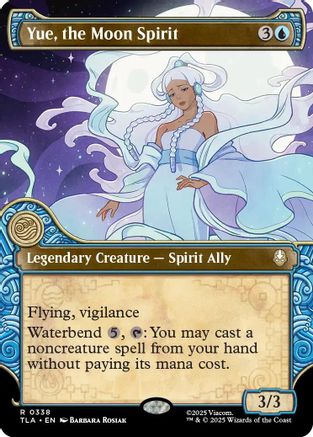 Yue, the Moon Spirit (Showcase)  [Foil]  (TLA-338) - [Avatar: The Last Airbender] - Trinity Hobby