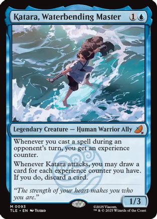 Katara, Waterbending Master  [Foil]  (TLE-093) - [Avatar: The Last Airbender: Eternal-Legal] - Trinity Hobby