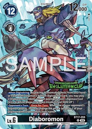 Diaboromon (Evolution Cup 2025 Vol. 2) (BT17-059) - [Secret Crisis] Foil