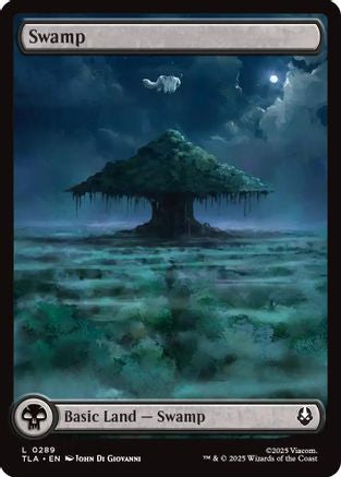 Swamp (289)  [Foil]  (TLA-289) - [Avatar: The Last Airbender] - Trinity Hobby