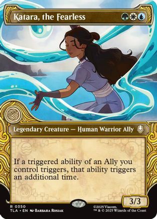 Katara, the Fearless (Showcase)  (TLA-350) - [Avatar: The Last Airbender] - Trinity Hobby