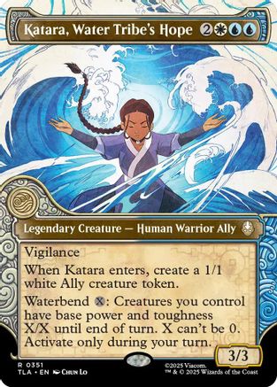 Katara, Water Tribe's Hope (Showcase)  (TLA-351) - [Avatar: The Last Airbender] - Trinity Hobby
