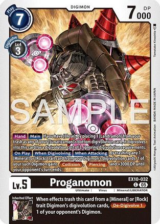 Proganomon (EX10-032) - [Sinister Order] - Trinity Hobby