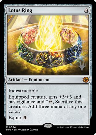 Lotus Ring  [Foil]  (PPEOE-024) - [Promo Pack: Edge of Eternities] - Trinity Hobby