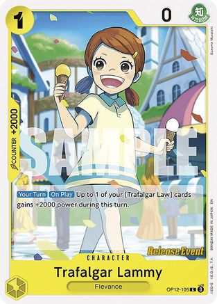 Trafalgar Lammy (OP12-105) - [Legacy of the Master Release Event Cards]