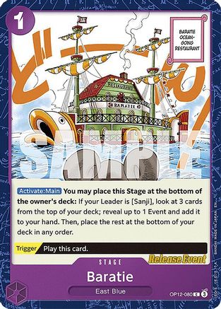 Baratie (OP12-080) - [Legacy of the Master Release Event Cards]