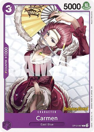 Carmen (OP12-067) - [Legacy of the Master Release Event Cards]