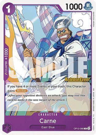 Carne (OP12-066) - [Legacy of the Master Release Event Cards]