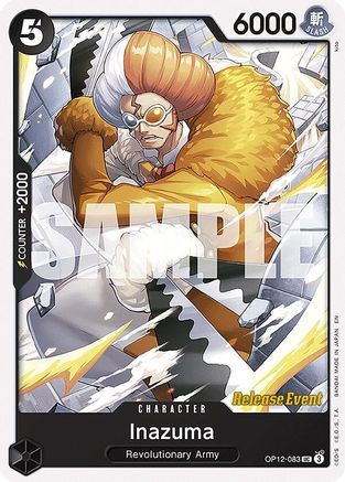 Inazuma (OP12-083) - [Legacy of the Master Release Event Cards]
