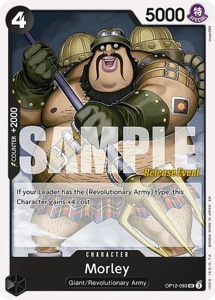 Morley (OP12-093) - [Legacy of the Master Release Event Cards]