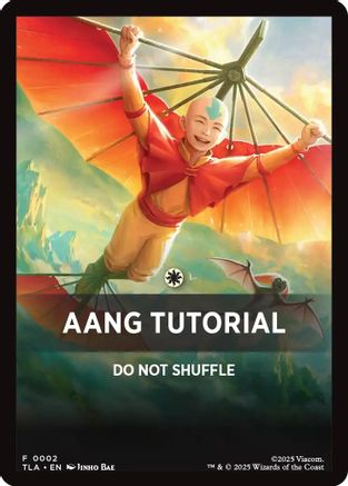 Aang Tutorial Theme Card  (TLA-002) - [Avatar: The Last Airbender] - Trinity Hobby