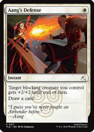 Aang's Defense  (TLE-211) - [Avatar: The Last Airbender: Eternal-Legal] - Trinity Hobby