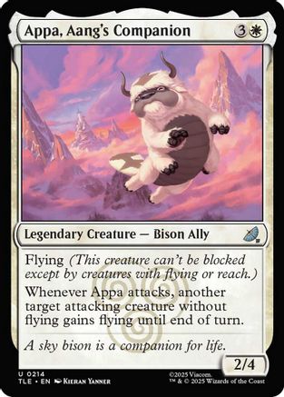 Appa, Aang's Companion  (TLE-214) - [Avatar: The Last Airbender: Eternal-Legal] - Trinity Hobby