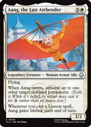 Aang, the Last Airbender  [Foil]  (TLA-004) - [Avatar: The Last Airbender] - Trinity Hobby