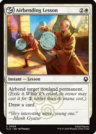 Airbender Lesson  (TLA-008) - [Avatar: The Last Airbender] - Trinity Hobby