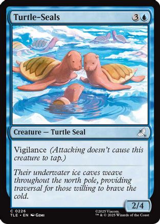 Turtle-Seals  [Foil]  (TLE-226) - [Avatar: The Last Airbender: Eternal-Legal] - Trinity Hobby