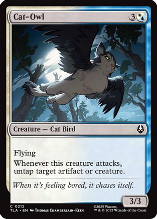Cat-Owl  [Foil]  (TLA-212) - [Avatar: The Last Airbender] - Trinity Hobby
