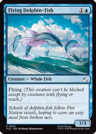 Flying Dolphin-Fish  (TLE-223) - [Avatar: The Last Airbender: Eternal-Legal] - Trinity Hobby