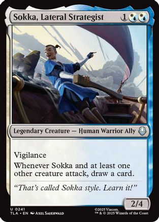 Sokka, Lateral Strategist  (TLA-241) - [Avatar: The Last Airbender] - Trinity Hobby
