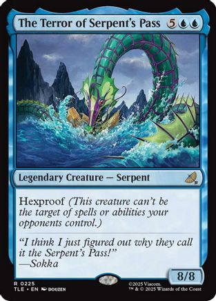 The Terror of Serpent's Pass  (TLE-225) - [Avatar: The Last Airbender: Eternal-Legal] - Trinity Hobby