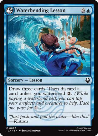 Waterbending Lesson  (TLA-080) - [Avatar: The Last Airbender] - Trinity Hobby