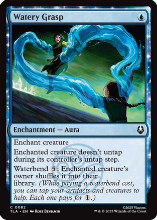 Watery Grasp  [Foil]  (TLA-082) - [Avatar: The Last Airbender] - Trinity Hobby