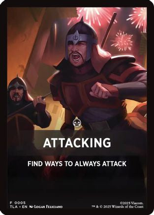 Attacked Theme Card  (TLA-005) - [Avatar: The Last Airbender] - Trinity Hobby