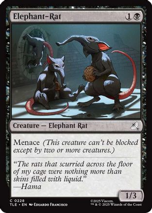 Elephant-Rat  (TLE-228) - [Avatar: The Last Airbender: Eternal-Legal] - Trinity Hobby