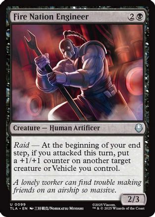 Fire Nation Engineer  [Foil]  (TLA-099) - [Avatar: The Last Airbender] - Trinity Hobby