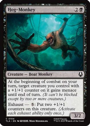 Hog-Monkey  [Foil]  (TLA-104) - [Avatar: The Last Airbender] - Trinity Hobby