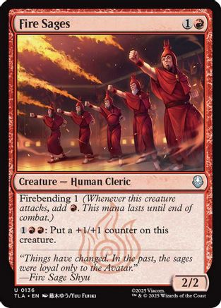 Fire Sages  (TLA-136) - [Avatar: The Last Airbender] - Trinity Hobby