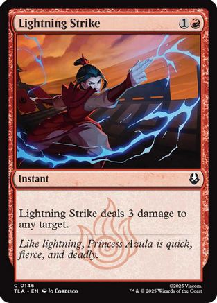Lightning Strike  (TLA-146) - [Avatar: The Last Airbender] - Trinity Hobby