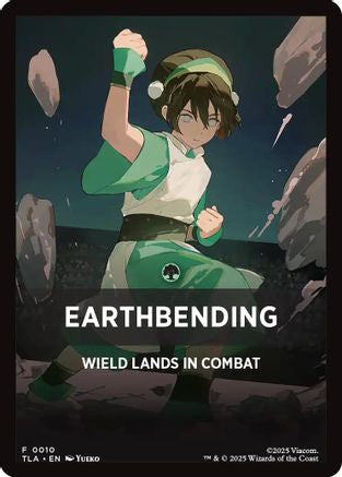 Earthbending Theme Card  (TLA-010) - [Avatar: The Last Airbender] - Trinity Hobby