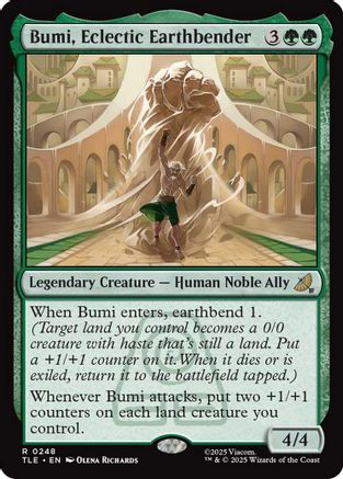 Bumi, Eclectic Earthbender  (TLE-248) - [Avatar: The Last Airbender: Eternal-Legal] - Trinity Hobby