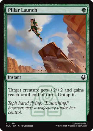 Pillar Launch  [Foil]  (TLA-189) - [Avatar: The Last Airbender] - Trinity Hobby