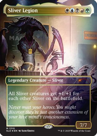 Sliver Legion (1310)  [Foil]  (SLD-1310) - [Secret Lair Drop Series] - Trinity Hobby