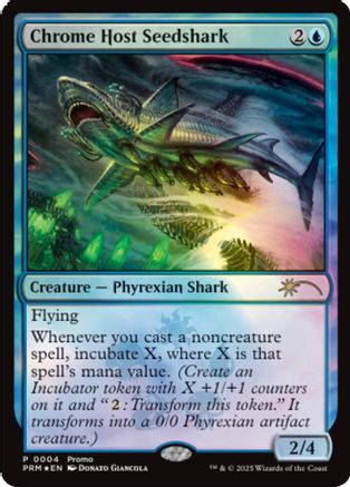 Chrome Host Seedshark  [Foil]  (UMP-004) - [Unique and Miscellaneous Promos] - Trinity Hobby