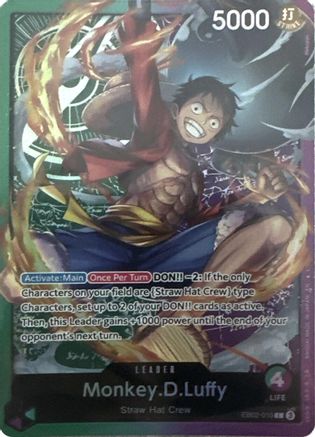 Monkey.D.Luffy (Sound Loader - Luffy Edition 2025) (EB02-010) - [One Piece Promotion Cards]