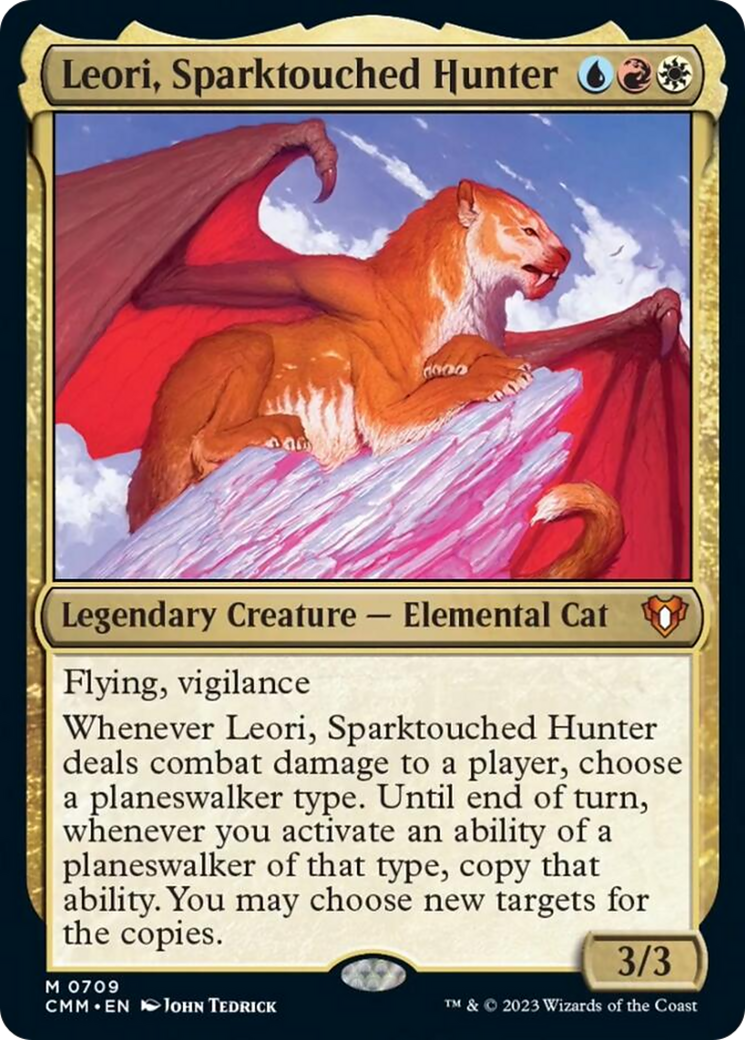 Leori, Sparktouched Hunter [Commander Masters] - Trinity Hobby