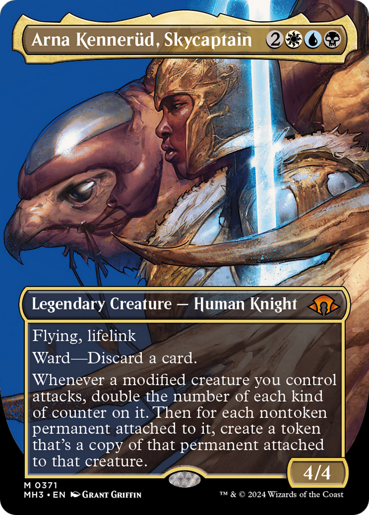 Arna Kennerud, Skycaptain (Borderless) [Modern Horizons 3] - Trinity Hobby