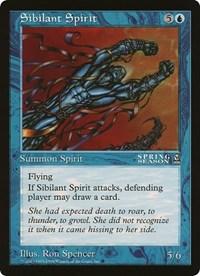 Sibilant Spirit (Oversized) [Oversize Cards] - Trinity Hobby