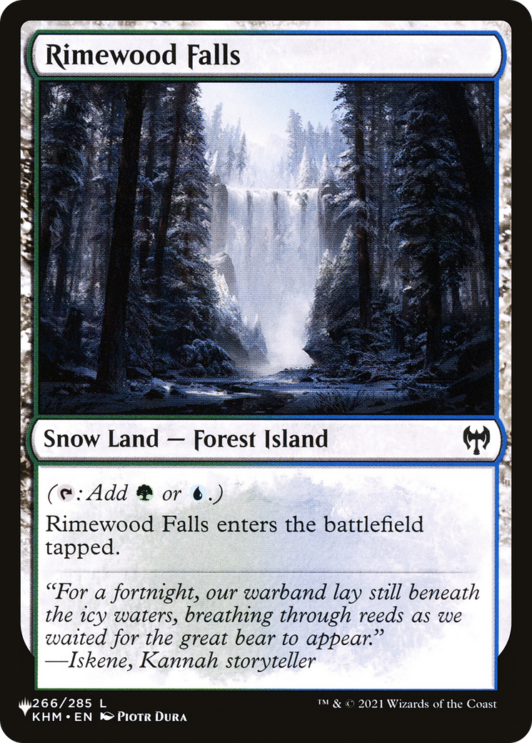 Rimewood Falls [Secret Lair: From Cute to Brute] - Trinity Hobby