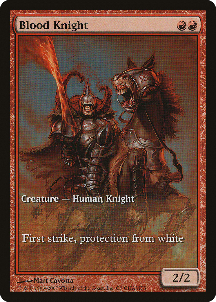 Blood Knight [Champs and States] - Trinity Hobby
