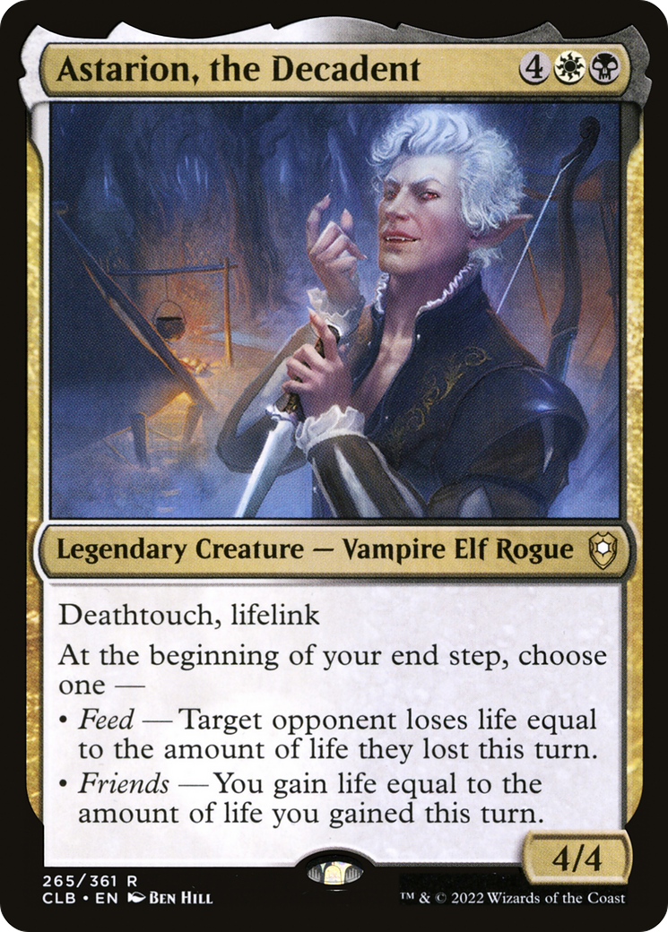 Astarion, the Decadent [Commander Legends: Battle for Baldur's Gate] - Trinity Hobby