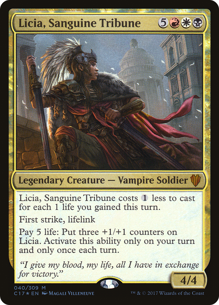 Licia, Sanguine Tribune [Commandant 2017] 