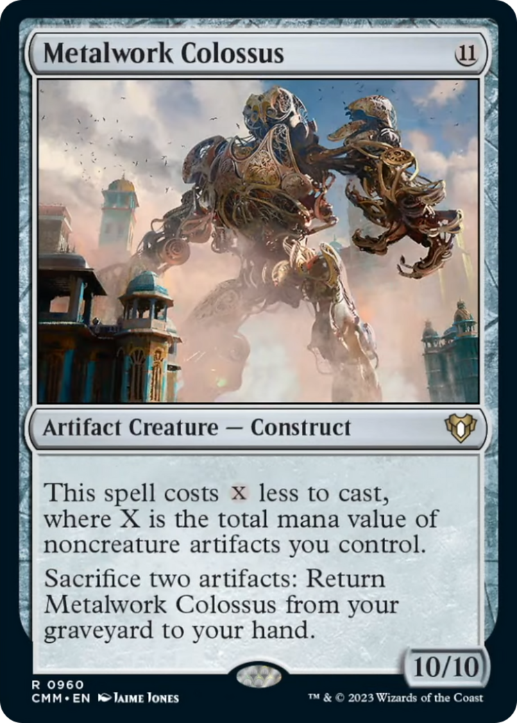 Metalwork Colossus [Commander Masters] - Trinity Hobby